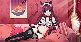 Neko Maid in underwear 18+