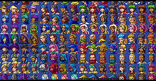 RPG Maker MZ - MEGA FANTASY Walking Actors and Faces