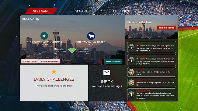 Astonishing Baseball 2019