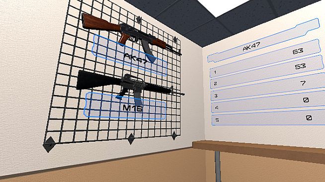 VR Shooting Range: Multiple Weapons
