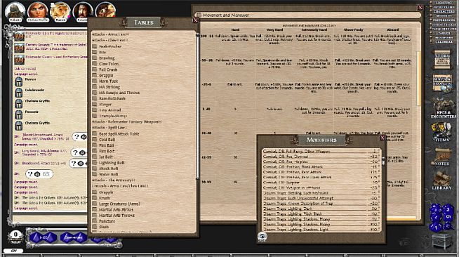 Fantasy Grounds - Rolemaster Classic Ruleset
