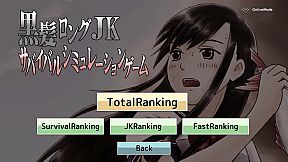 Long Black-Haired Schoolgirl Survival Simulation Game