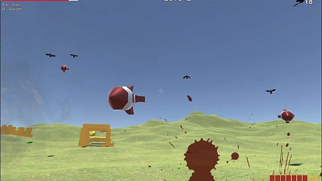 Toucan Rampage: Sandstorm Shooter