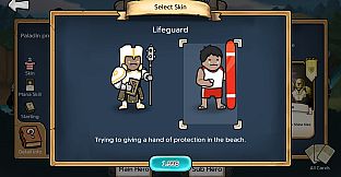 3 Minute Heroes - Lifeguard (Paladin Skin)