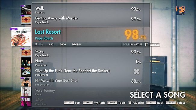 Rocksmith 2014 – Papa Roach - “Last Resort”