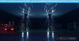 Late Night Gas Station