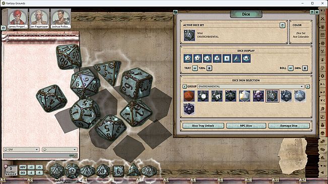 Fantasy Grounds - Enviro Dice Pack