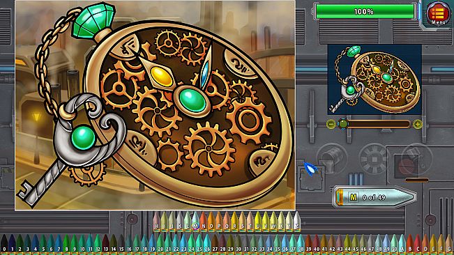 Paint By Numbers - Vaporum Planet