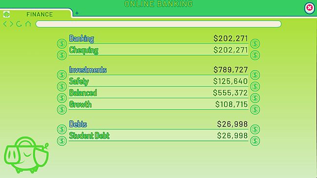 Personal Finance Simulator