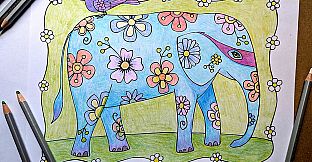 Plant Therapy Coloring Book