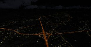 FSX Steam Edition: Night Environment: Alps Add-On