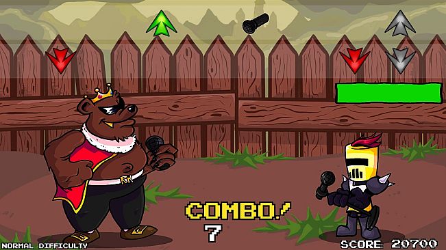 Rhythm Knights: Double Treble