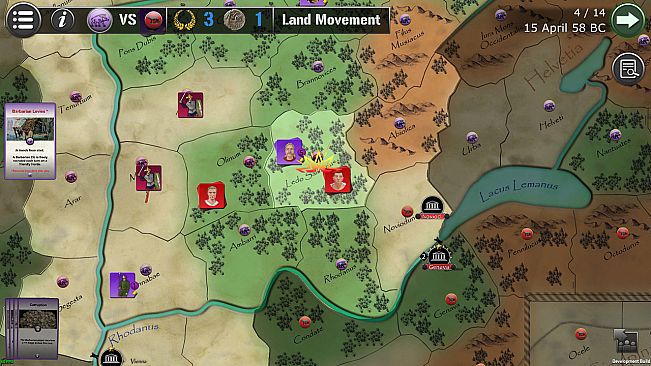 Wars Across the World: Caesar 58