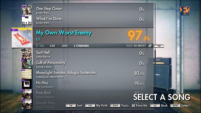 Rocksmith 2014 – Lit - “My Own Worst Enemy”