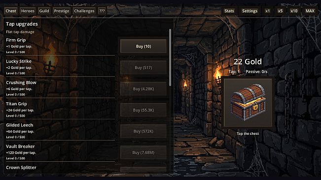 Treasure Clicker