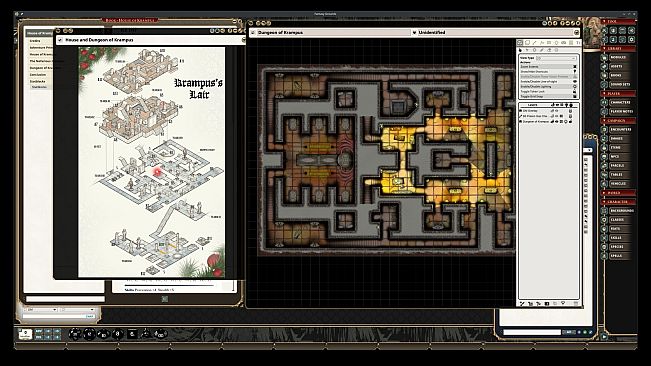Fantasy Grounds - House of Krampus - Level-6
