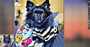 Pixel Puzzles Illustrations & Anime - Jigsaw Pack: Little Dogs