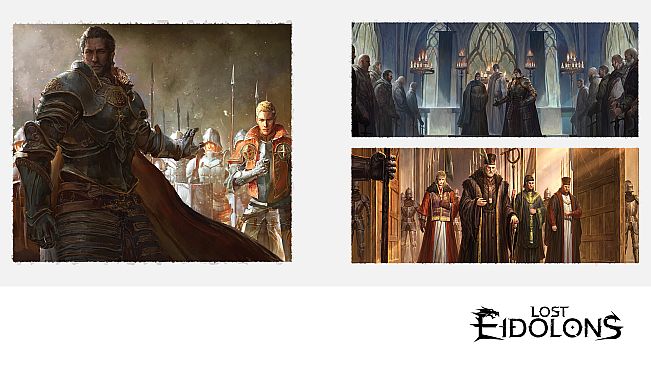 Lost Eidolons - Artbook & World Map