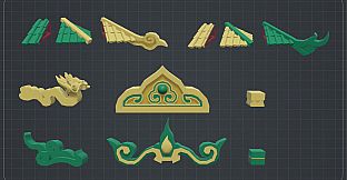 PixARK - Jade Elegance: A Theatrical Odyssey in the East