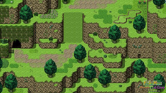 RPG Maker MZ - FSM: Woods and Cave