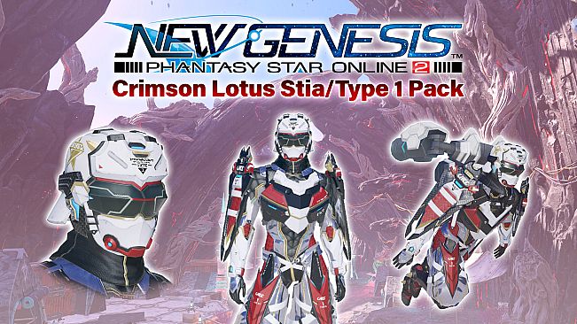 PSO2:NGS Crimson Stia/Type 1  Pack