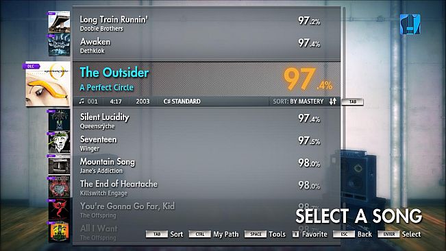 Rocksmith 2014 – A Perfect Circle - “The Outsider”