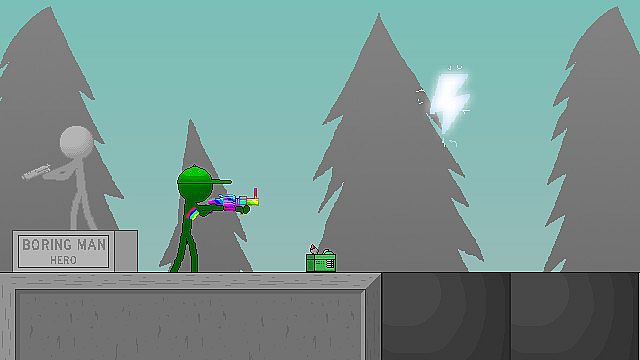 Boring Man: Rainbow Weapon Skins