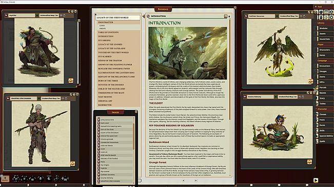 Fantasy Grounds - Pathfinder RPG - Pathfinder Companion: Legacy of the First World
