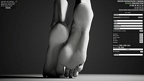 HAELE 3D - Feet Poses Lite - Drawing References