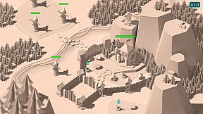 Paper Castle: Tower Defense & Firefighting