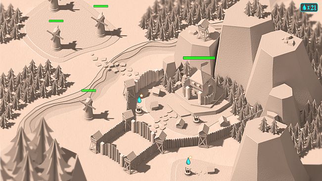 Paper Castle: Tower Defense & Firefighting