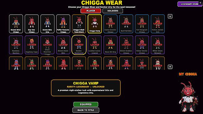 Chiggas - Survival of the Mitiest