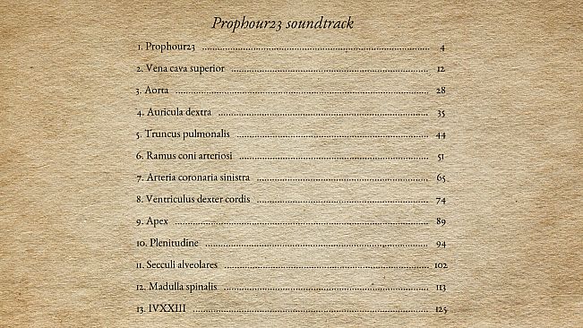 Prophour23 - Soundtrack