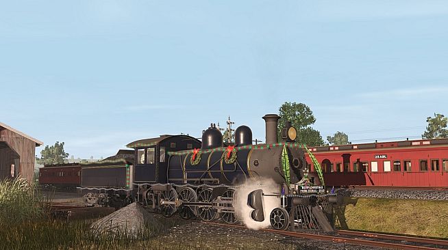Trainz 2019 DLC - ZecRail V499 Blue & Gold and Christmas 2019
