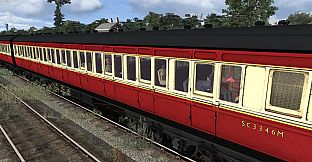 TS Marketplace: Caledonian Railway 65ft Grampian BR Crimson & Cream Coach Pack Add-On