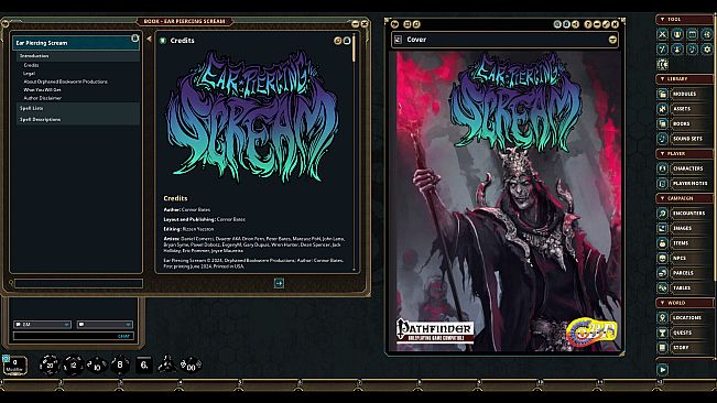 Fantasy Grounds - Ear Piercing Scream