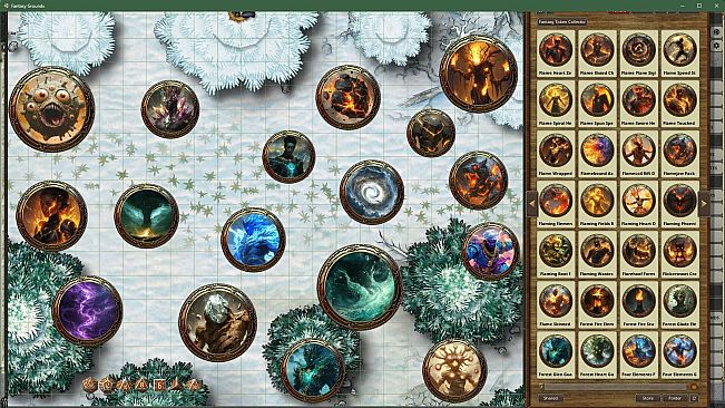 Fantasy Grounds - Fantasy Token Collection - Elemental 01