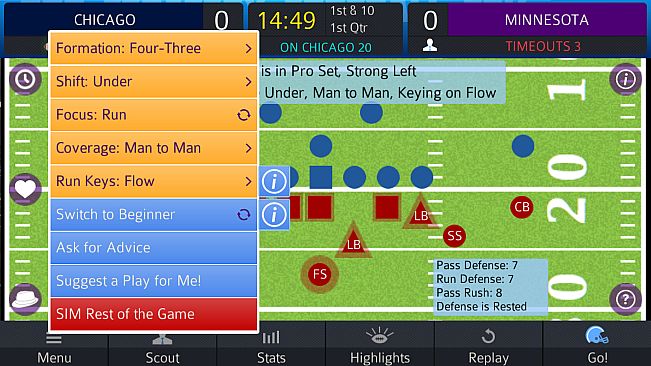 Pro Strategy Football 2016