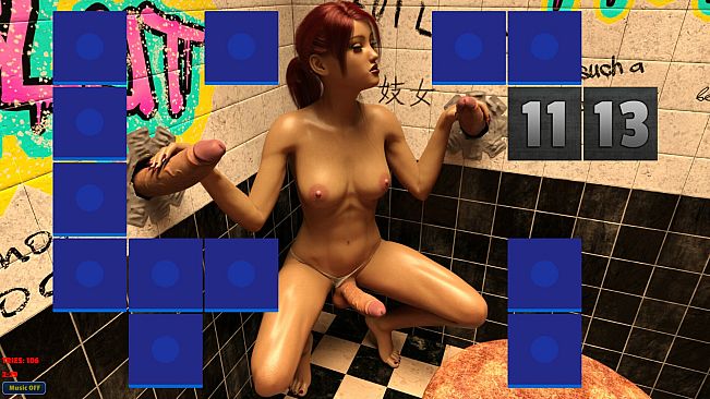 Sexy Memory Puzzle - Futanari Gloryhole