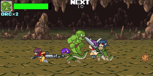 Monster Girl Conquest Records Battle Orc