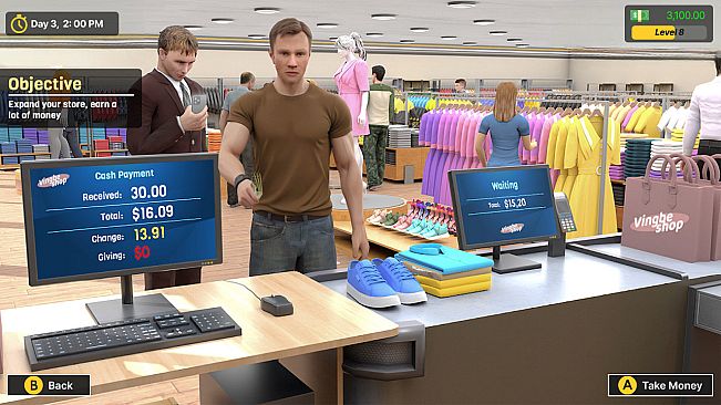 Clothing Store Simulator