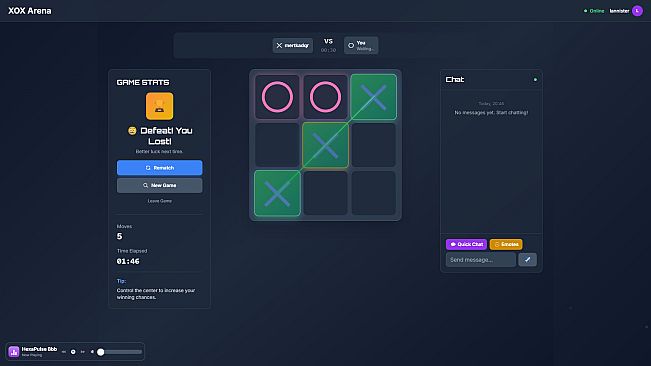 Competitive TicTacToe