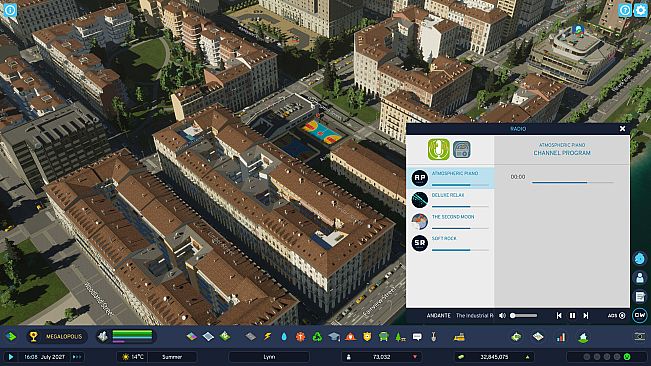 Cities: Skylines II - Atmospheric Piano Channel