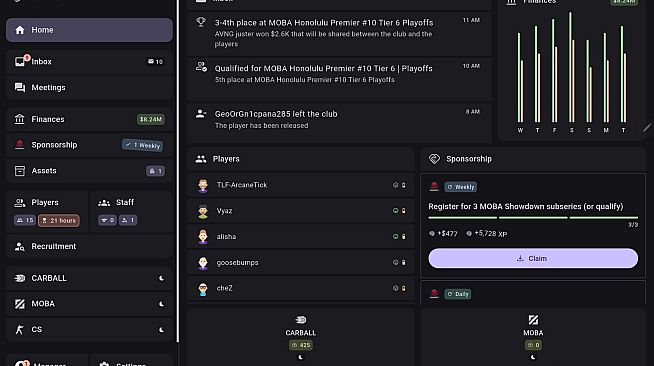 ESMO: Esports Manager Online