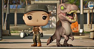 Funko Fusion - Jurassic World Rebirth Pack 1 -Zora Bennett and Spinosaurus