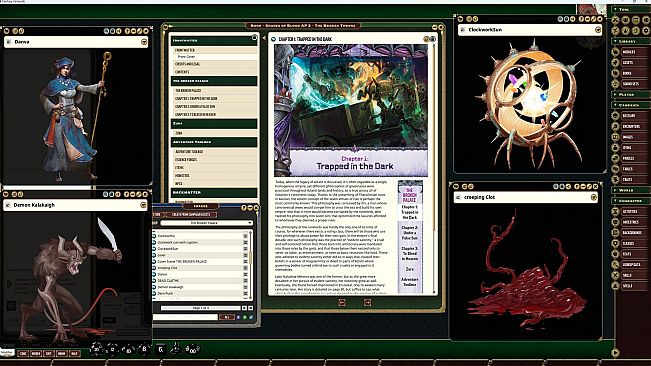Fantasy Grounds - Pathfinder 2 RPG - Shades of Blood Adventure Path: The Broken Palace (2 of 3)