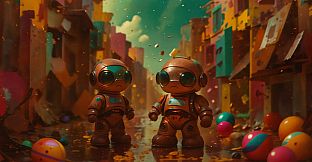 AI-VJ - Robots 2 Visuals