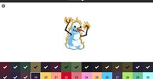 RETRO-PIXEL COLOR PALETTE - DB-ISO-22