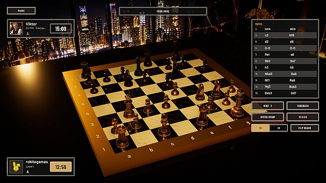 Chess Online: Grandmaster's Table