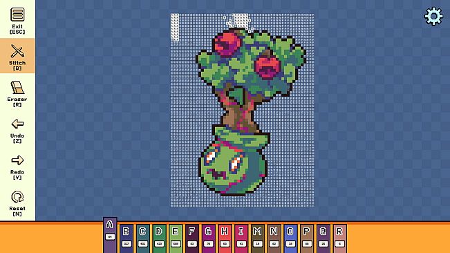 Pixel Cross Stitch - Menacing Monsters Pack 2